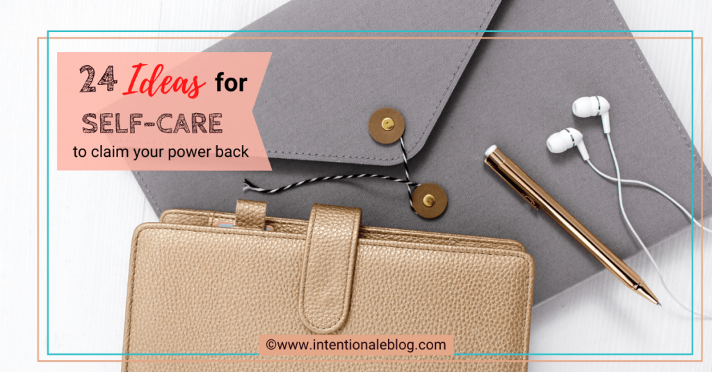 24 ideas for self-care image