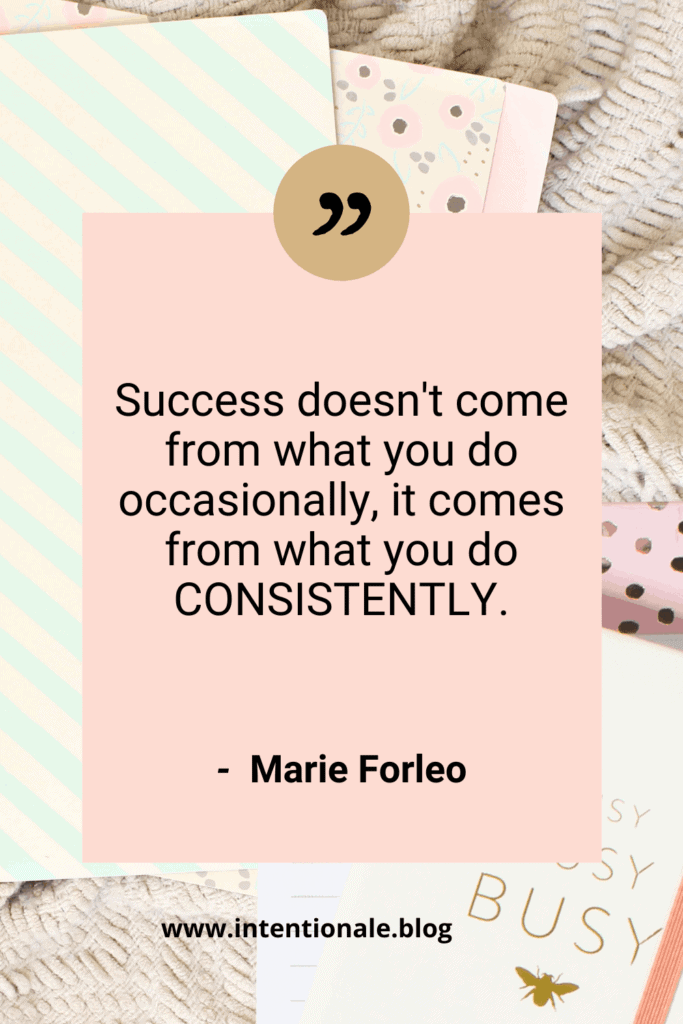 Quote on Success by Marie Forleo 