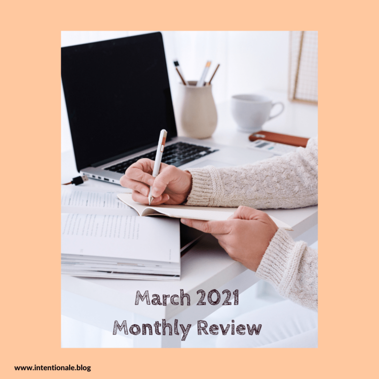 March 2021 Monthly review