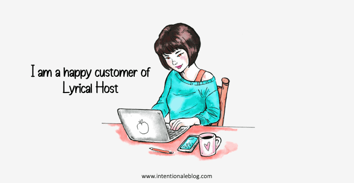 illustration of a lady working on her laptop