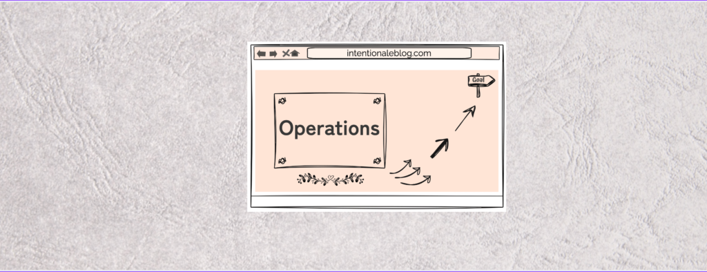Image of an infographic about Life Operations 