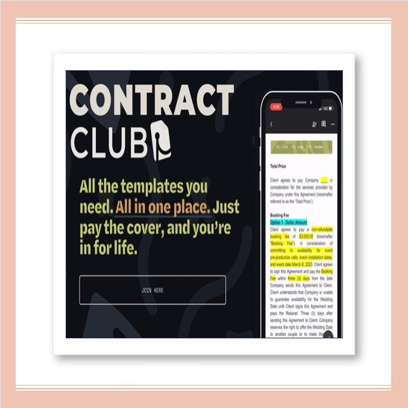 Image of Contract Club mock up 