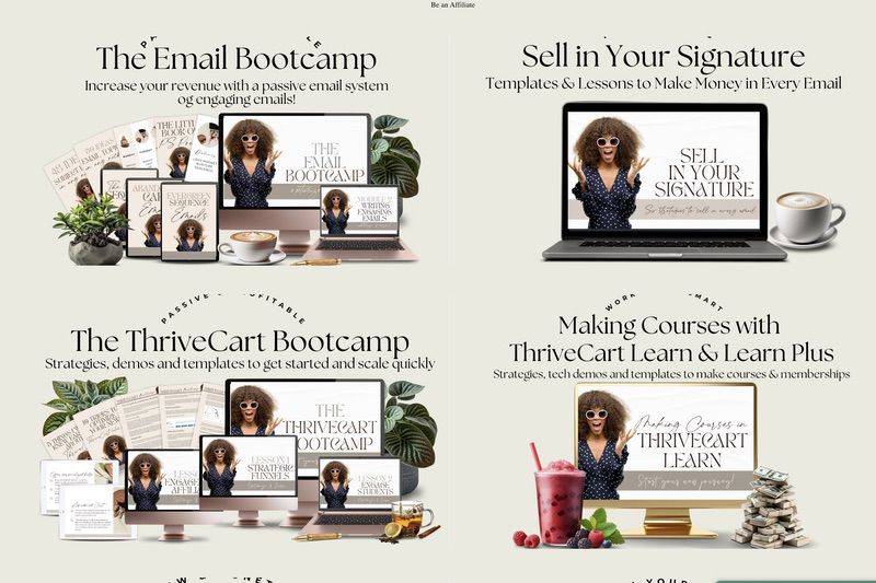 mock up image of Passive Income Journeys Courses 