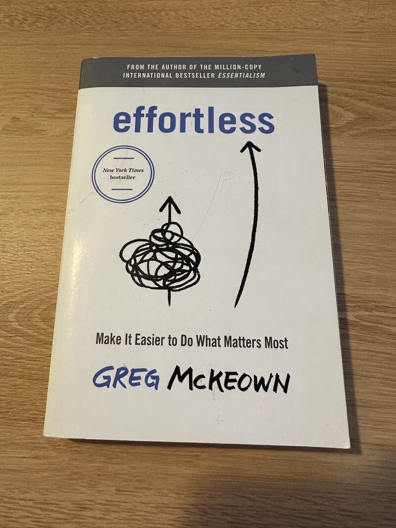 image of a boog with title Effortless 